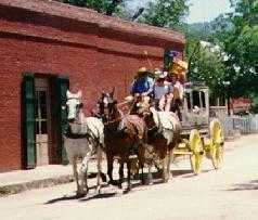 Stagecoach at Columbia State Historic Park