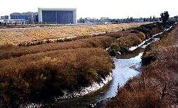 NASA Ames wind tunnel across from Stevens Creek